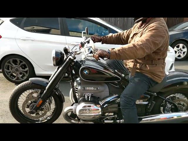 BMW R18 Fishtail exhaust modification ,ride by noise , wow