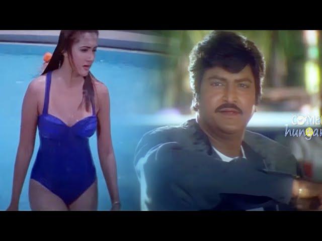 Mohan Babu And Sakshi Shivanand Cute Love Scene | Telugu love Scene | Comedy Hungama