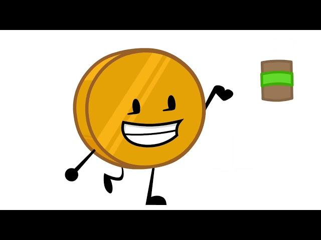 Coiny makes a peanut butter sandwich - BFDI Animation