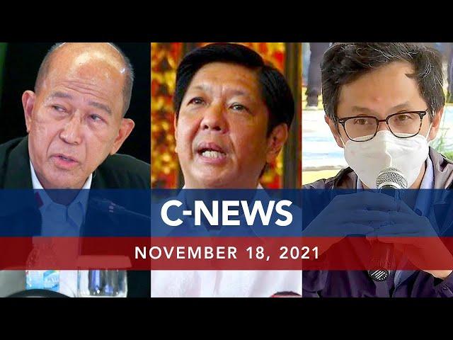 UNTV: C-NEWS | November 18, 2021