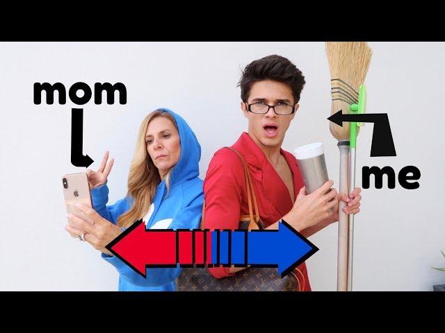 SWITCHING LIVES WITH MY MOM! | Brent Rivera