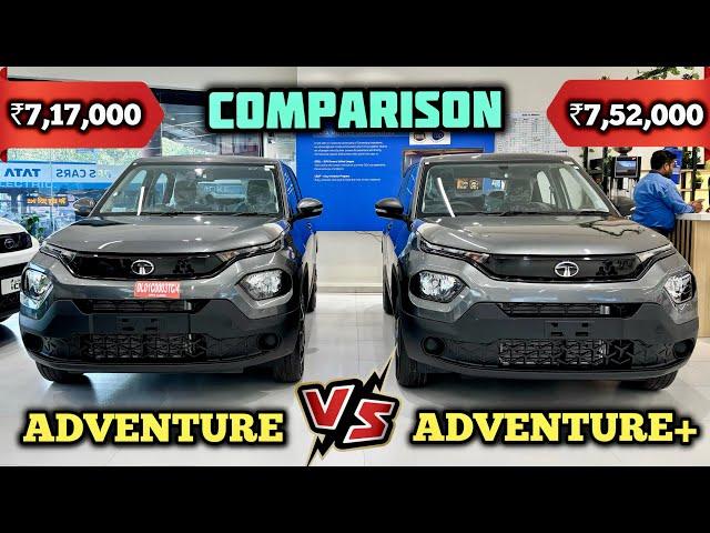 Tata Punch Adventure Vs Adventure Plus Companion 2025  Tata Punch 2025 Model