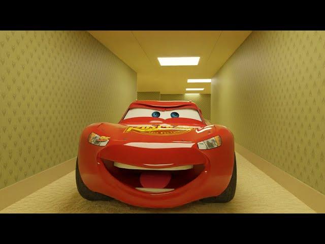 Lightning Mcqueen in the Backrooms (Found Footage)