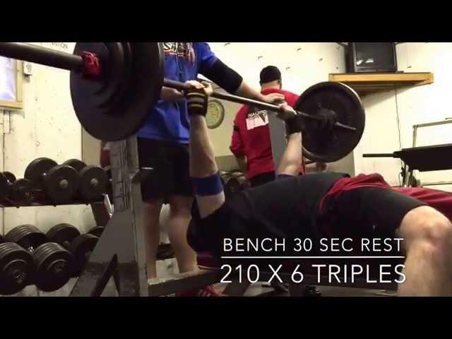 JoshStrength 3/10/15 bench