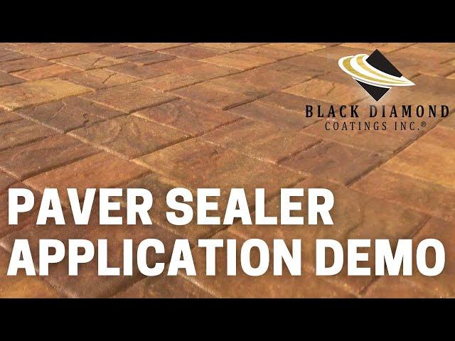 Paver Sealer Application Demo | How to Seal Your Pavers in 4 Easy Steps from Prep to Clean-up