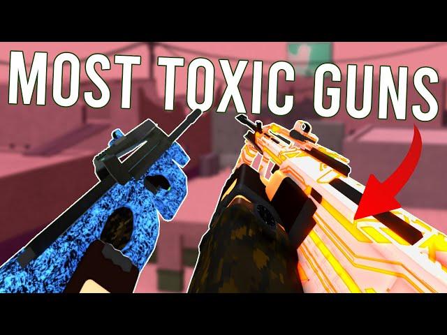 the most TOXIC GUN in EVERY CATEGORY in phantom forces!