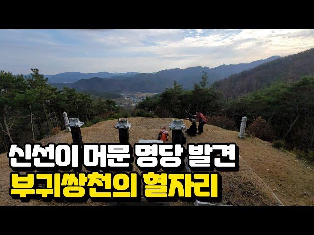 "신선이 내려온 자리?  선인등공형 명당 혈자리의 비밀" #풍수 #풍수지리