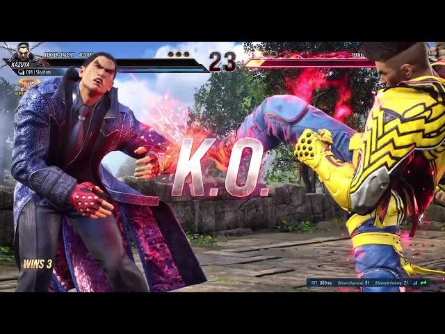 Tekken 8 Kazuya vs David Martinez