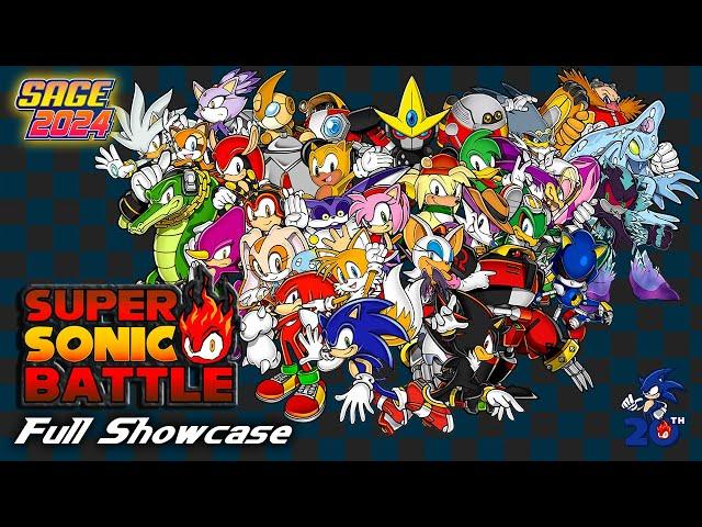 Super Sonic Battle - Full Character/Level Showcase [SAGE 2024 Release]