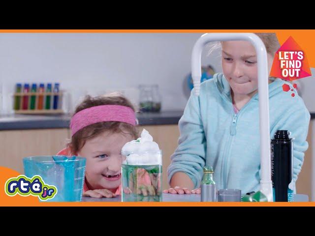 The Fun FOAM Experiment | Science Experiments for Kids | RTÉjr