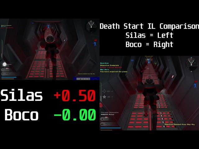 SWBF2 Death Star IL Speedrun Comparison [Boco vs Silas]