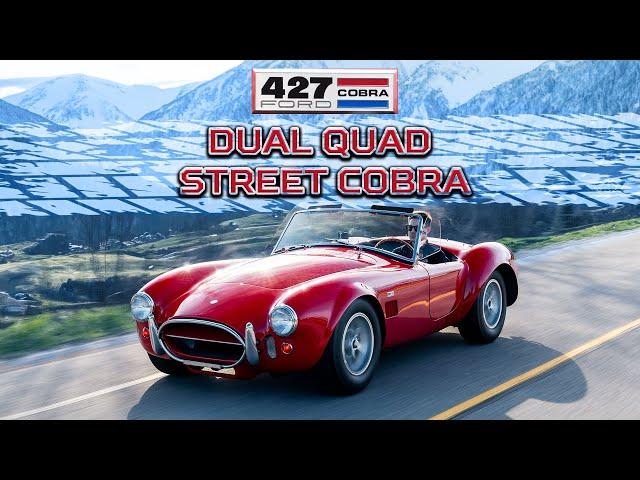 Shelby History and this Dual Quad 427 Street Cobra!