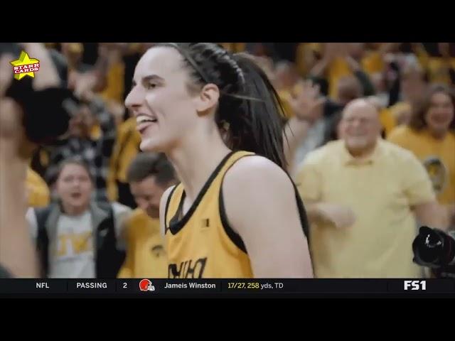 Caitlin Clark watches Iowa beat Drake in return to hometown, but her legacy is felt coast-to-coast