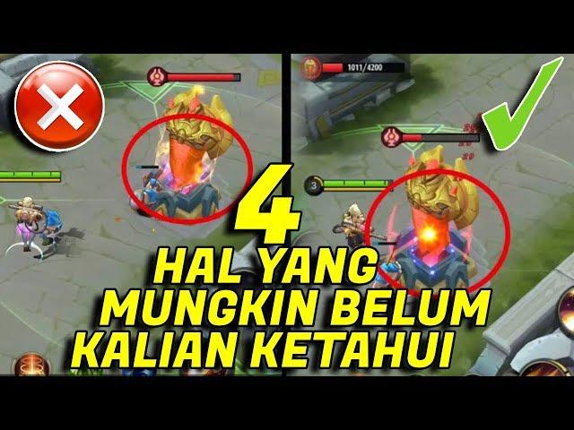 4 TRIK RAHASIA YANG BELUM DIKETAHUI BANYAK PEMAIN MOBILE LEGENDS