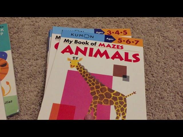 Kumon workbooks