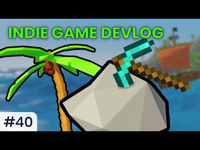 Blocking, Resource Harvesting & Planning the Gameplay Loop | Indie Game Devlog #40