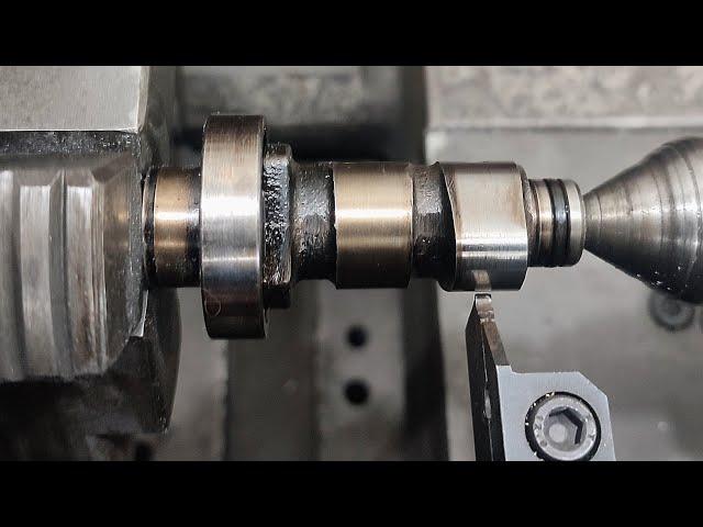 how to lathe the camshaft add open the valve