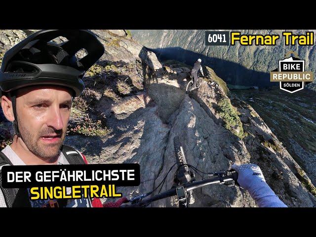DER GEFÄHRLICHSTE Singletrail den ich jemals gefahren bin! ️ FERNAR TRAIL in Sölden 2023