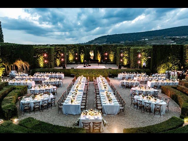 Luxury wedding with artists and performers in Verona