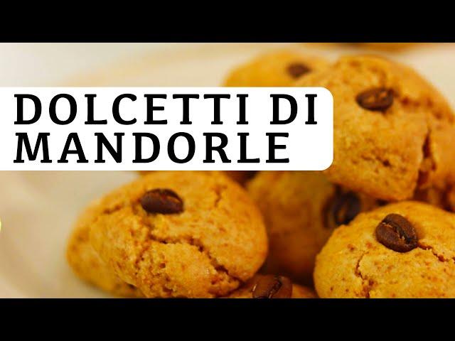 Delicious Almond Cookies! Easy DOLCETTI DI MANDORLE Recipe