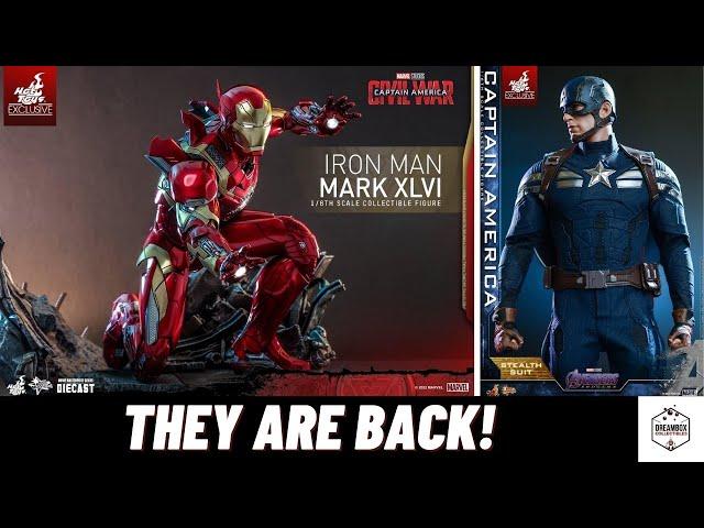 HOT TOYS IRONMAN MARK 46 AND CAPTAIN AMERICA STEALTH SUIT DREAMBOX PREVIEW EP30 #MARVEL #HOTTOYS