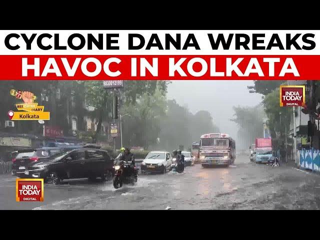 Cyclone Dana Updates: Super Cyclone Dana Hits Odisha, Kolkata Waterlogged | India Today