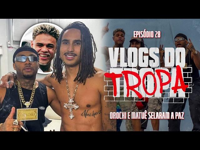 SELAMOS A PAZ ENTRE MATUÊ E OROCHI? - Rock in Rio 2024 :: VLOGS DO TROPA #028