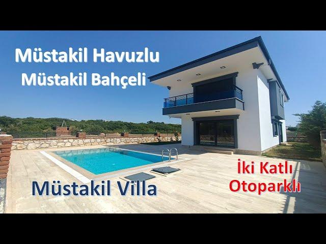 Didim Altınkum Havuzlu Bahçeli Satılık Müstakil Villa/ Villa Turu/ 13,000.000 TL @DidimFatihEmlak