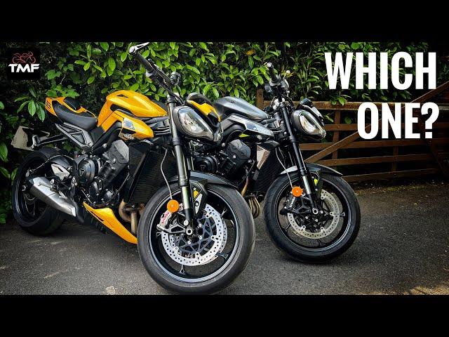 New 2023 Triumph Street Triples - Which should you buy?