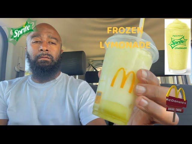 MCDONALD’S®️FROZEN SPRITE®️ LYMONADE REVIEW