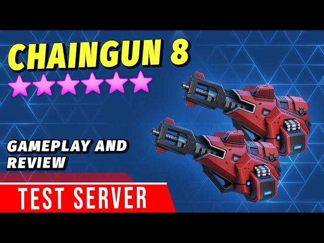 New Weapon review: Chaingun 8 | Mech Arena