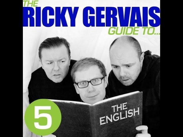 Ricky Gervais podcast - Guide to the english. St George's day special FULL