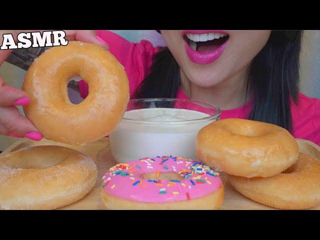 ASMR EATING DONUTS (SOFT RELAXING EATING SOUNDS) NO TALKING | SAS-ASMR