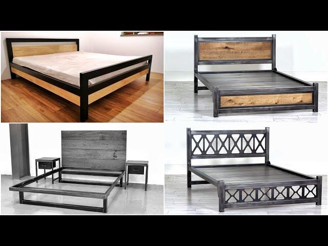 Modern Metal Bed Design IDEAS - Wood and Metal Furniture