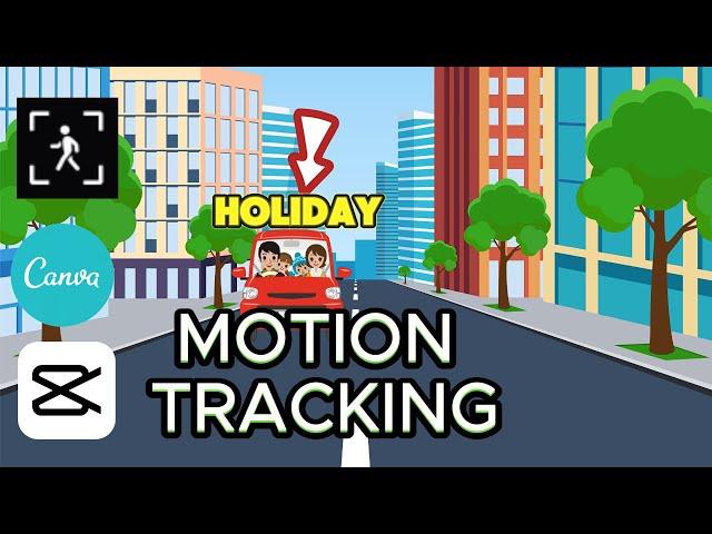 How to Use Motion Tracking on CapCut PC| Canva tutorial | CapCut Edit