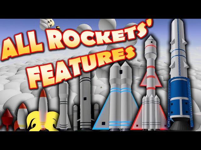 3-2-1 Blast Off Simulator - COMPARISON OF ALL ROCKETS