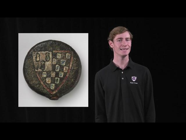 The Chertsey Tiles: Sword Pommel with the Arms of Pierre de Dreux by Liam Foley '23