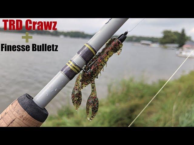 Fishing the NEW Z-Man TRD Crawz + Finesse Bulletz