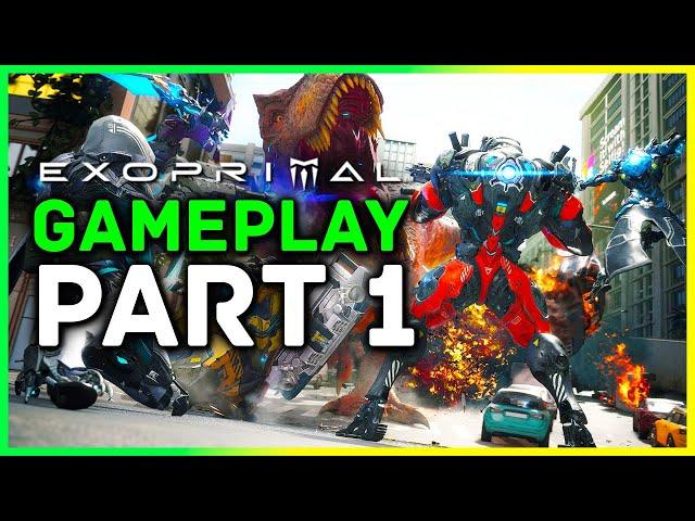 Exoprimal Gameplay 4K PC Walkthrough Part 1 - First 25 Minutes Of Gameplay FULL GAME