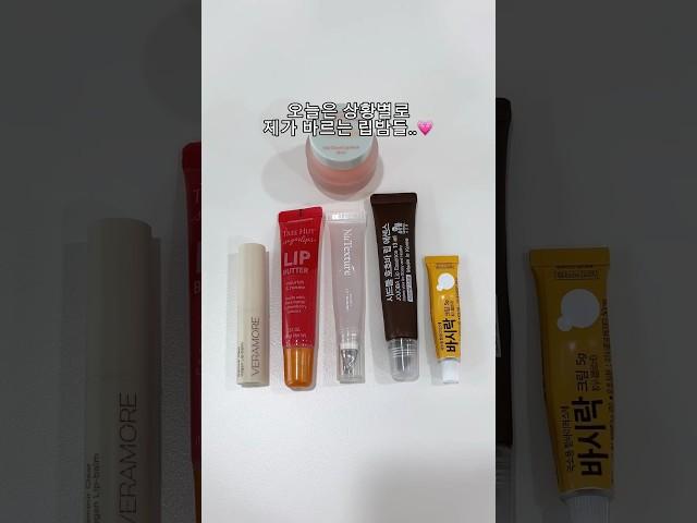 상황별 립밤 추천 (구순염 그냥 두지 마세요..!!)