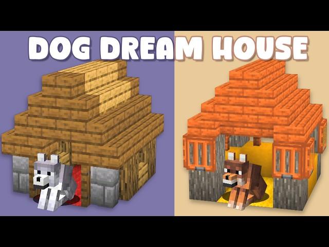 Building House for Every NEW DOG in Minecraft !