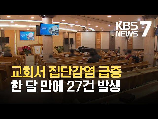 “거리두기 단계·5인모임 금지 유지”…종교시설 위험 커져 / KBS 2021.04.30.