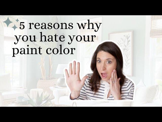 5 paint color mistakes to avoid