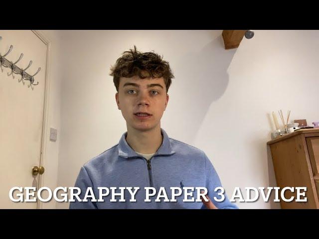 Watch this video before geography paper 3 | important advice