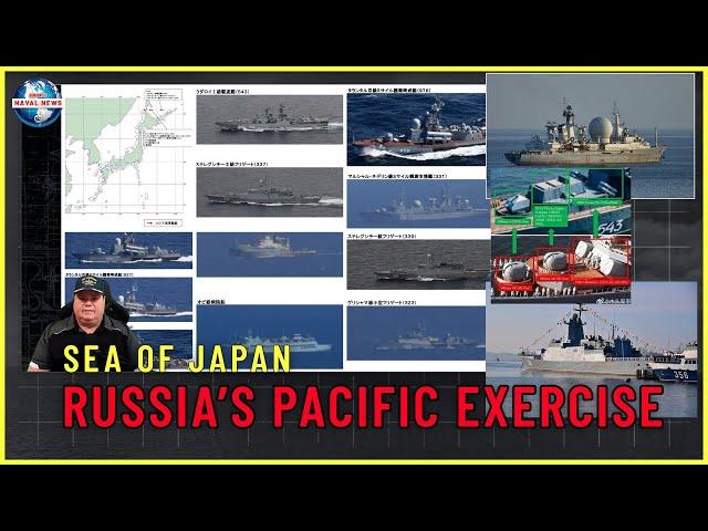 Russia's Pacific Fleet Exercise 2022