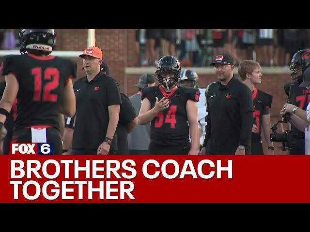 Brothers, former quarterbacks now coach high school football | FOX6 News Milwaukee