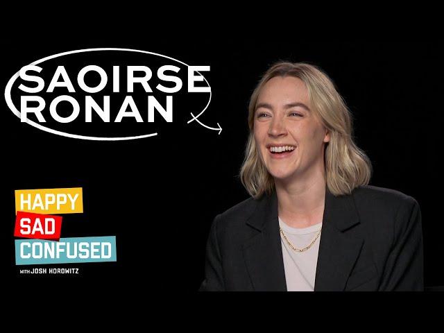 Saoirse Ronan talks THE OUTRUN, BLITZ, LADY BIRD, James Bond, Harry Potter, Chappell Roan