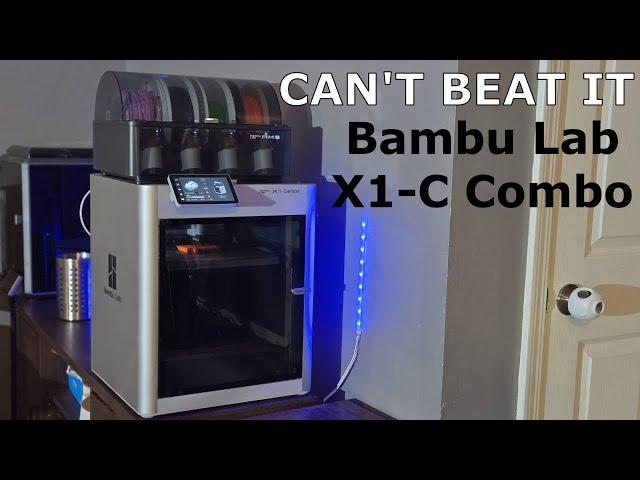 Bambu Lab X1 Carbon Combo - Why It's The BEST 3D Printer (Full Overview)