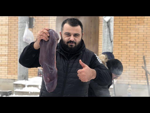 Бомбическая говяжья печень - классический армянский ТЖВЖИК!