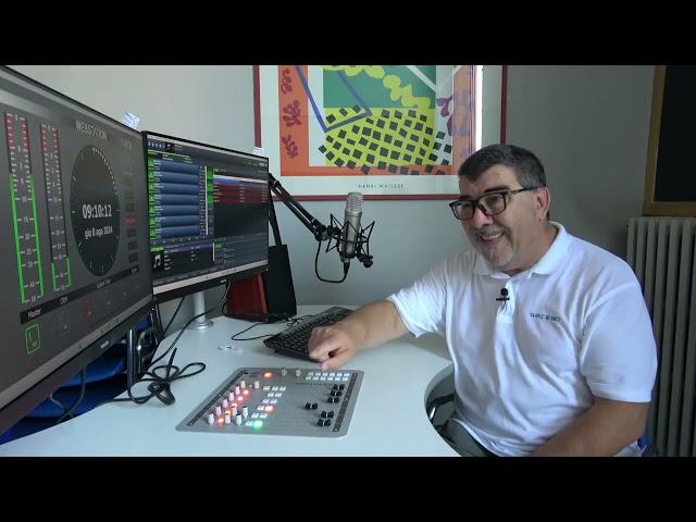 Webradio; Presentation and short tutorial of the Webstation mixer Italian